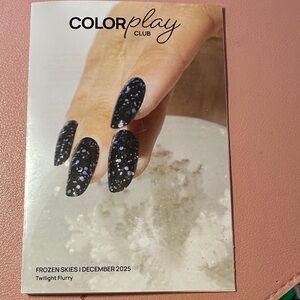 Color Play Club Nail Wraps - Twilight Flurry